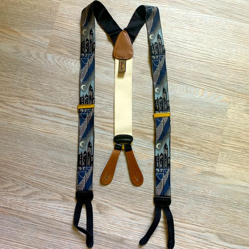 Cityscape vintage trafalgar suspenders